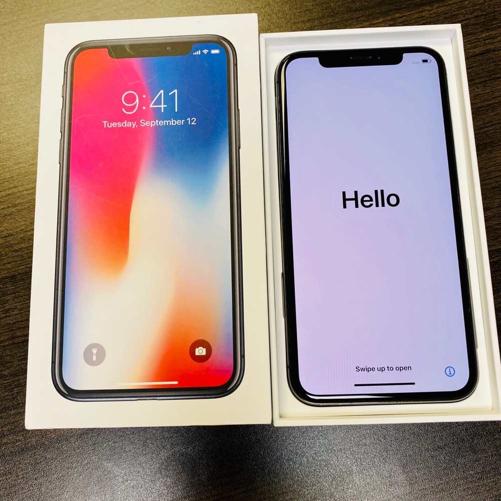 UNLOCKED!!256GB iPhone X Space Grey